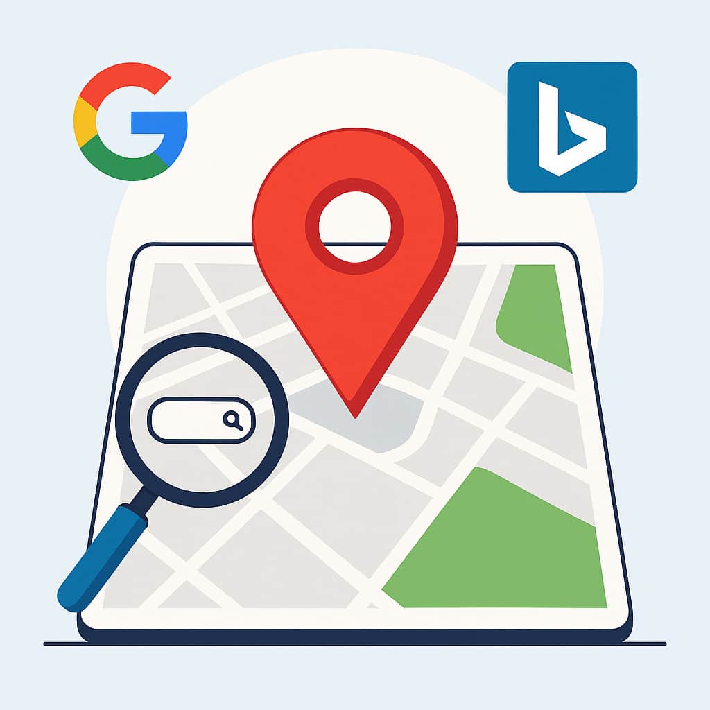 Unternehmen bei Google Business Profile und Bing Places eintragen - CURIAWEB