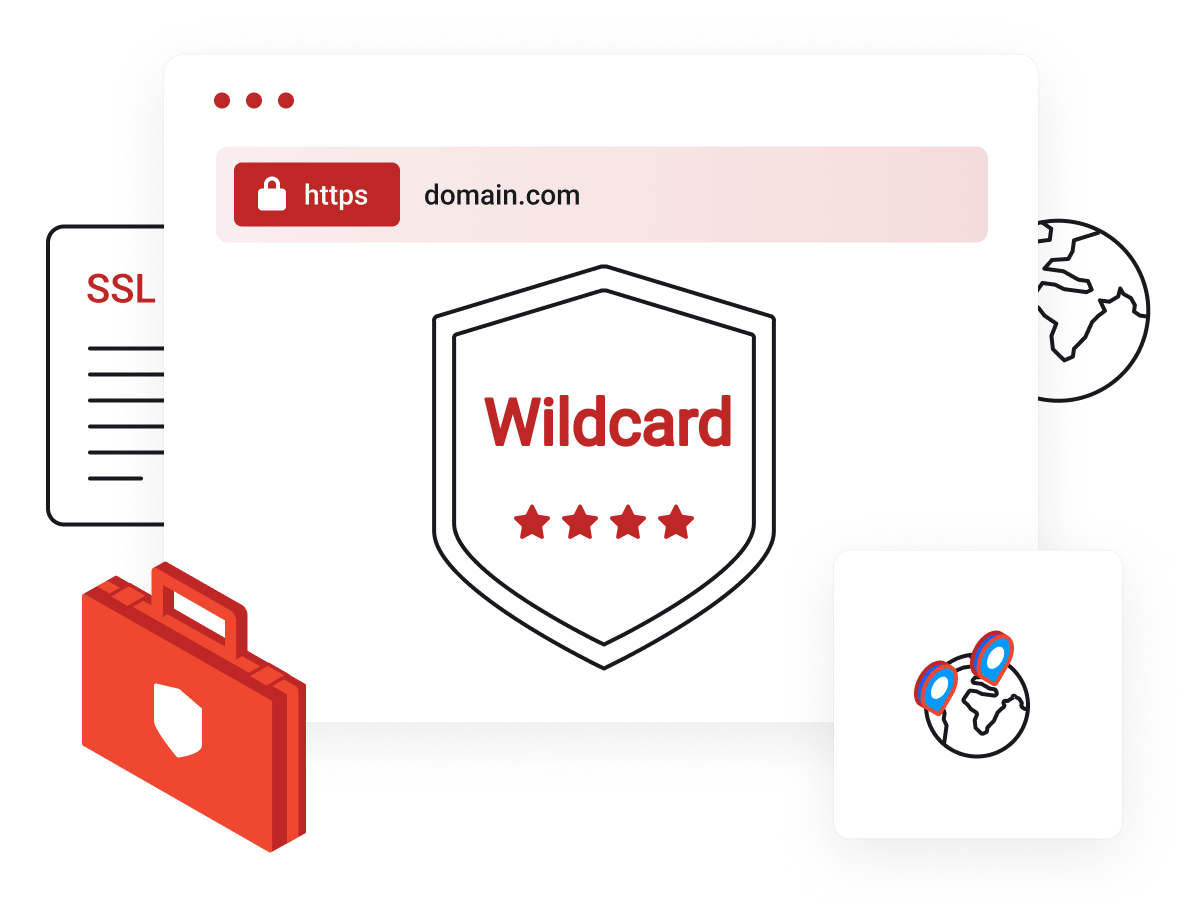 Sichere SSL-Zertifikate aus der Schweiz – Schutz & Vertrauen - Sichern Sie unbegrenzt viele Subdomains mit nur einem Zertifikat