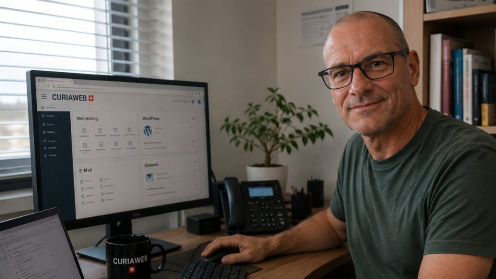 Ich bin Silvio Mazenauer Ihr persönlicher Ansprechpartner bei CURIAWEB