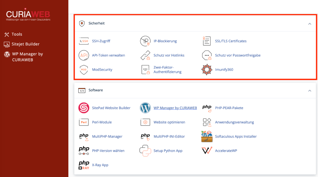 cPanel Sicherheit: SSL, SSH, ModSecurity, 2FA und Imunify360 erklärt