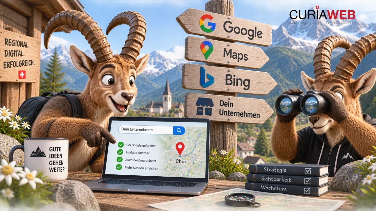 Visibili online come PMI su Google, Google Maps e Bing – visibilità digitale per le aziende svizzere