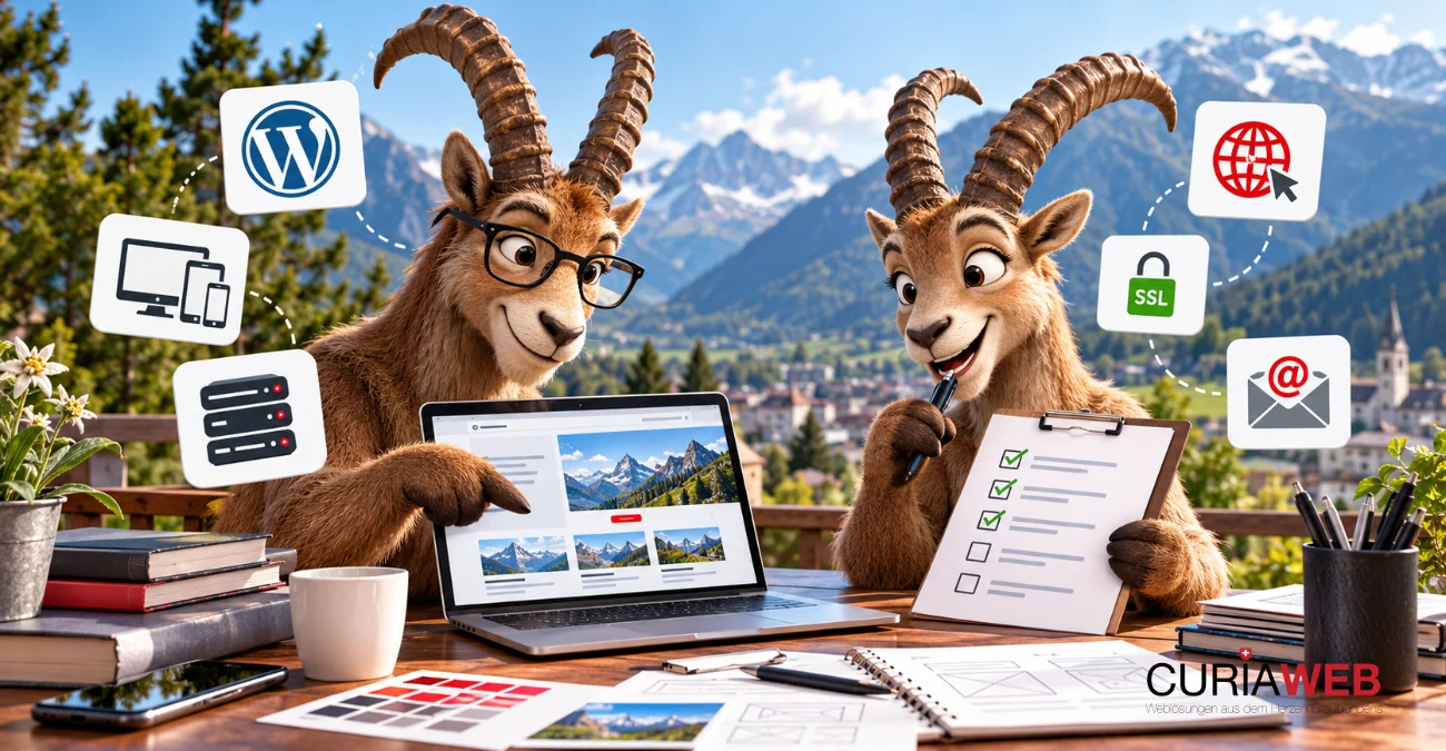Consulenza per la creazione di un sito web professionale in Svizzera